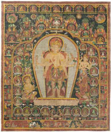Thangka des Avalokiteshvara - фото 1
