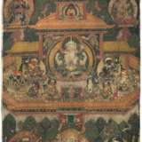 Thangka der Shadakshari Lokeshvara - photo 1