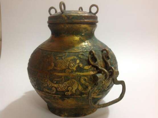 Bronze, 19 век, антиквариат, China, Jin dynasty, 19 век - photo 3