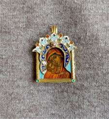 Miniature icon of the Mother of God