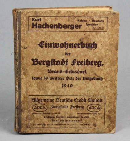 Einwohnerbuch Freiberg - Foto 1