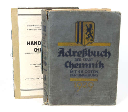 Adressbuch Chemnitz 1929 - Foto 1