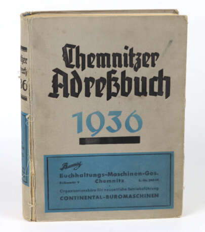 Adressbuch Chemnitz 1936 - фото 1