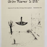 Ausstellungsplakat - Rösner, Ulrike 1986 - photo 1