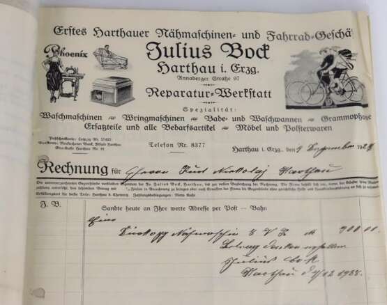 Firmenpost Chemnitz u.a. ab 1904/32 - Foto 2