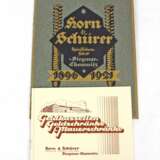 Festschrift und Katalog Horn & Schürer Chemnitz 1921 u.a. - Foto 1