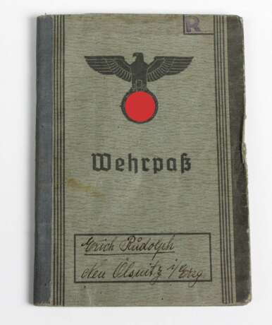 Wehrpaß Annaberg 1938 - Foto 1