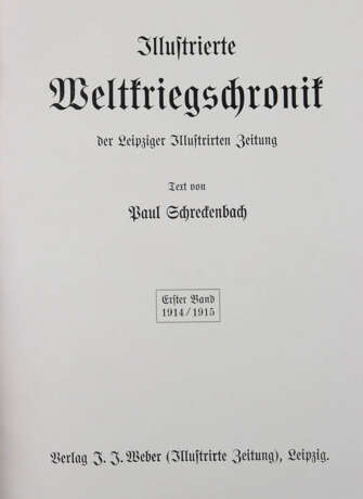 Illustrierte Weltkriegschronik u. a. - фото 1