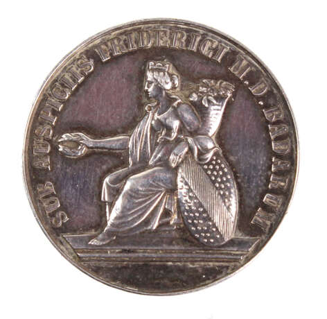 Verdienst- /Prämien- Medaille Baden 1852/1907 - Foto 1