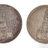 2 x 5 Reichsmark Garnisonkirche 1934 A - фото 1