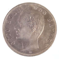 5 Mark Otto König von Bayern 1908 D