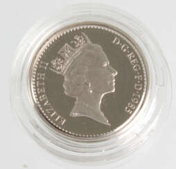 One Pound Elizabeth II 1985
