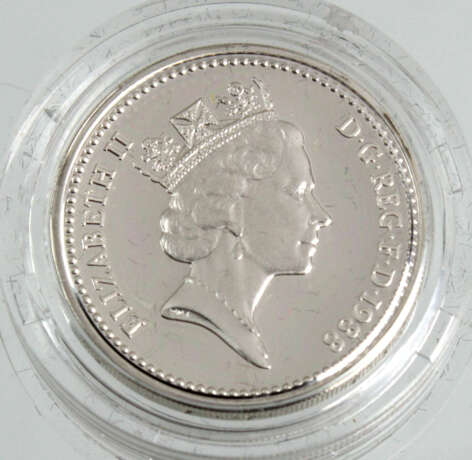 One Pound Elizabeth II 1988 - Foto 1