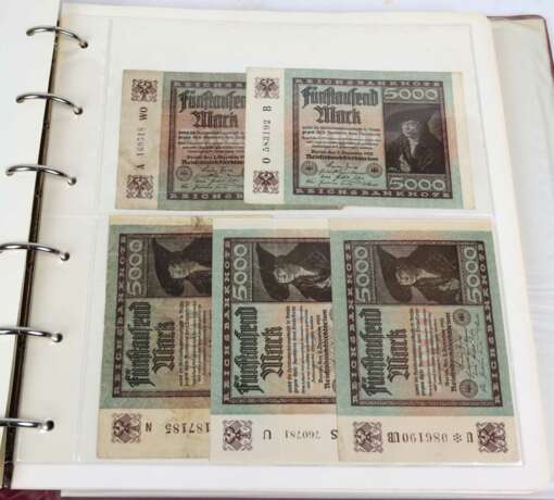 Reichsbanknoten und Darlehenskassenscheine 1908/23 - photo 1