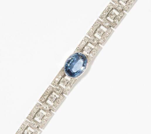 Saphir-Diamant-Bracelet - photo 1