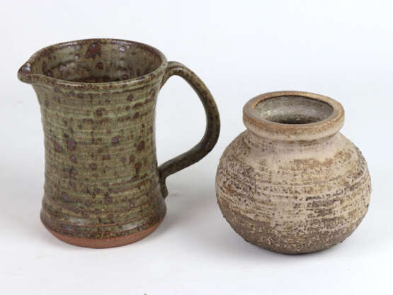 Keramikvase und -kanne - Foto 1