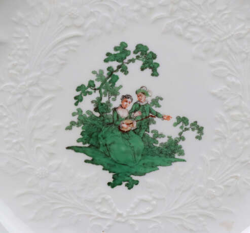 Meissen Reliefteller *Gotzkowsky * um 1760/65 - photo 3