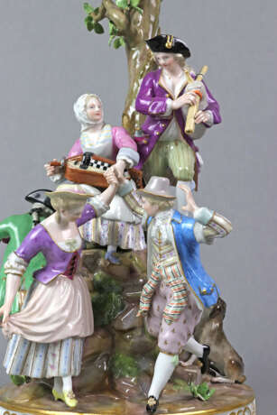 Meissen große Figurengruppe um 1850 - photo 2