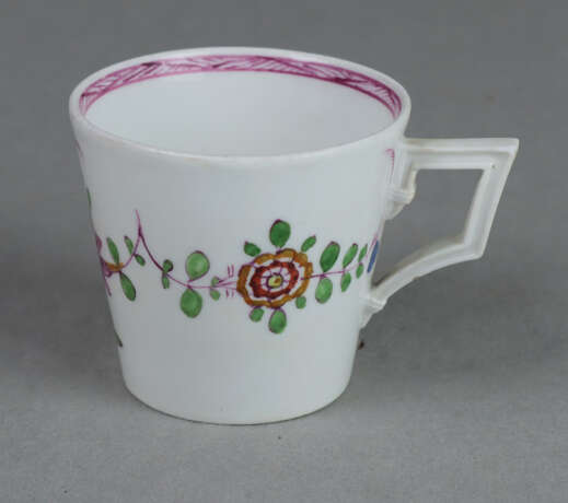 Meissen Marcolini Tasse *Indisch Malerei* - Foto 2