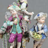 Meissen Vier Gärtnerkinder Marcolini 1774/1813 - Foto 2