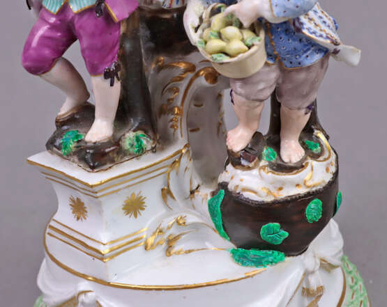 Meissen Vier Gärtnerkinder Marcolini 1774/1813 - Foto 4