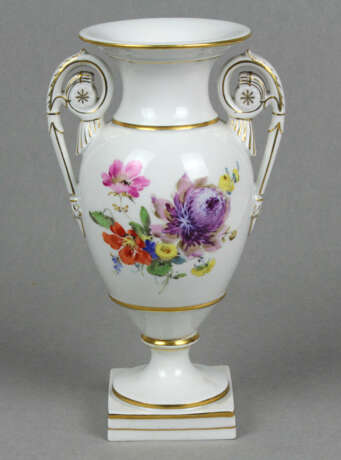 Meissen Amphorenvase *Blumenbouquet* - Foto 1