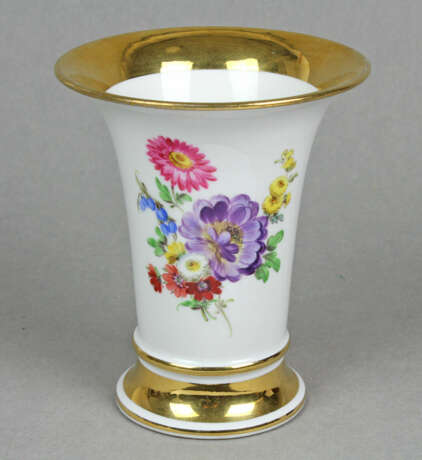 Meissen Trichtervase *Blumenbouquet* - photo 1