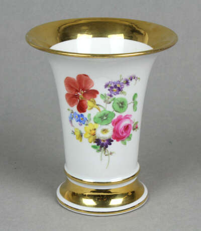 Meissen Trichtervase *Blumenbouquet* - photo 2