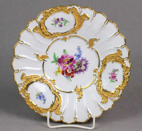 Meissen Prunkteller *Blumenbouquet* - photo 1