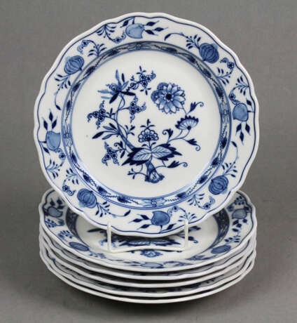 Meissen 6 *Zwiebelmuster* Vorspeiseteller - photo 1