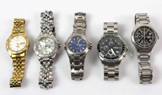 5 Herren Armbanduhren - Foto 1