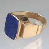 Lapislazuli Herren Ring - GG 585 - Foto 2