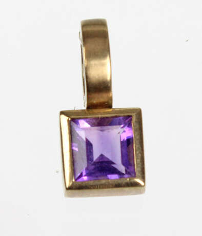 Amethyst Clip Anhänger - GG 333 - photo 1