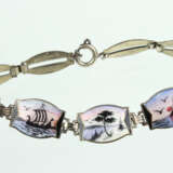 Art Deko Armband mit Emaille - photo 1