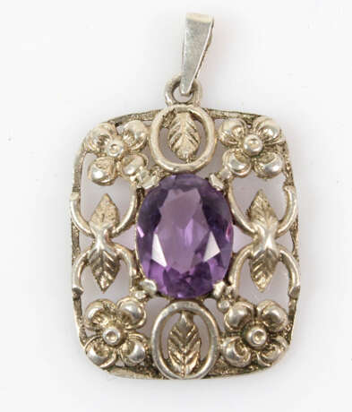 Amethyst Anhänger - Silber 830 - photo 1