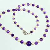 Amethyst Akoya Perlenkette - photo 1