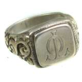 Art Deko Monogramm Ring - photo 1