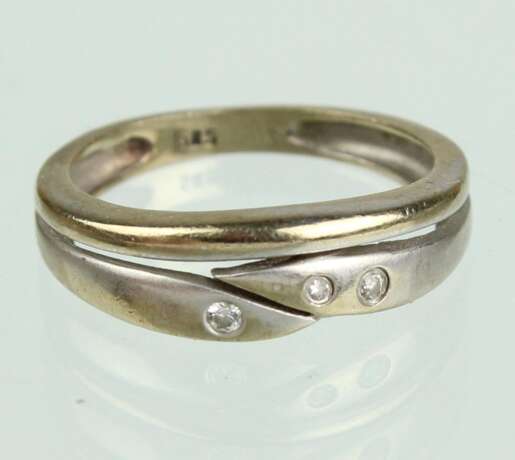 Brillant Ring - GG / WG 585 - photo 1