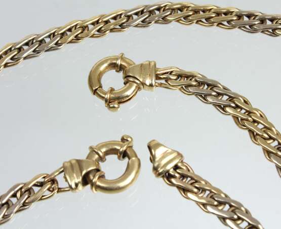 Gold Armband und Kette - GG 585 - photo 2