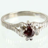 Granat Ring - WG 585 - Foto 1