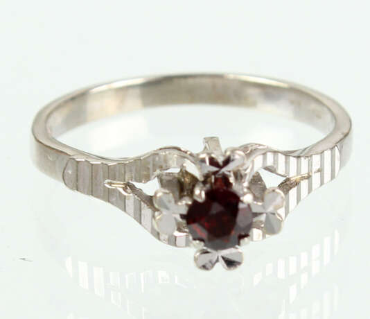 Granat Ring - WG 585 - Foto 1