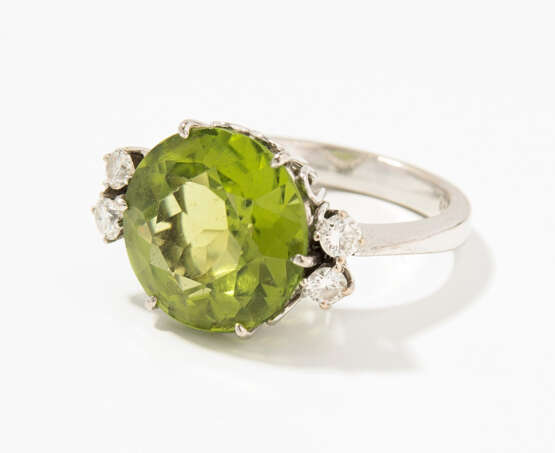 Peridot-Brillant-Ring - photo 1