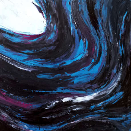 Воды Вселенной над твердью Земли 2 часть масло х олст на картоне абстакция Abstrakte Kunst абстракцмонизм Russland 2021 - Foto 1