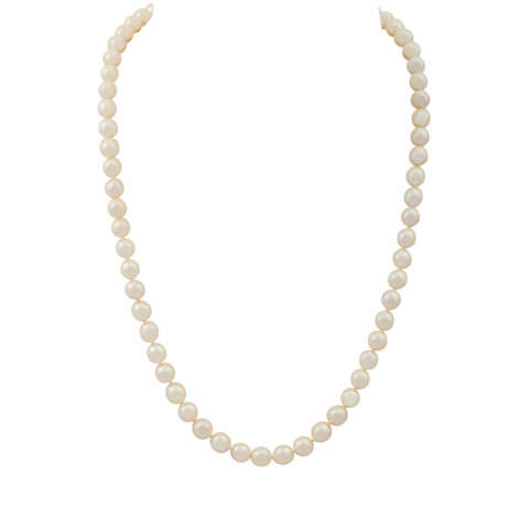Lange Perlenkette, - фото 1