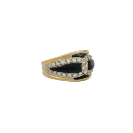 WEMPE Ring mit Brillanten zus. ca. 0,7 ct, - Foto 4