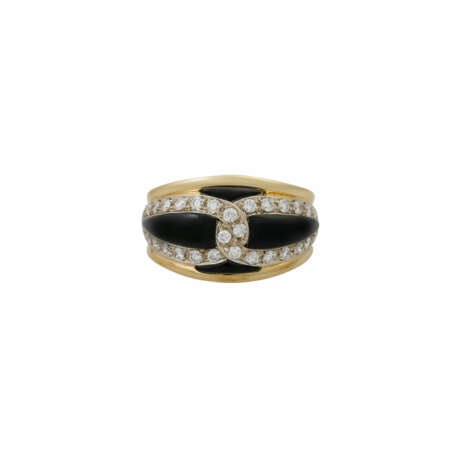 WEMPE Ring mit Brillanten zus. ca. 0,7 ct, - Foto 5