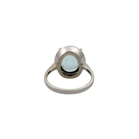 Ring mit Aquamarin ca. 4,2 ct, - фото 4