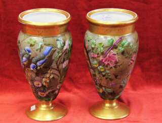 Pair of vases, XIX century