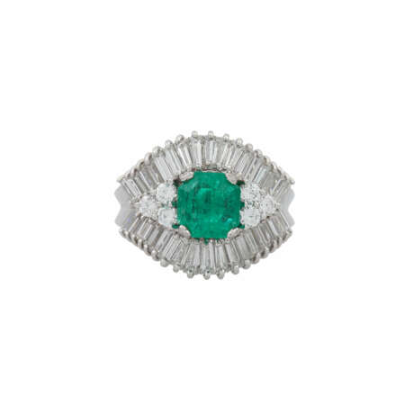 Ring mit wohl kolumbianischem Smaragd - Foto 2