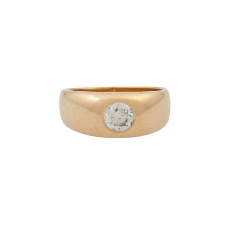 Ring mit Brillant ca. 1,0 ct, - Foto 2